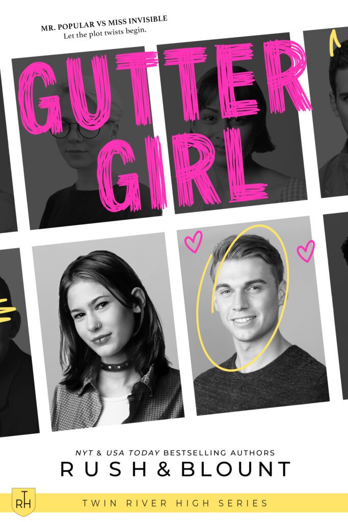 A collage of young people with the words " gutter girl ".